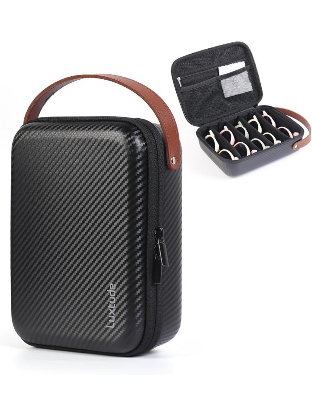 Stylish Hard Shell Travel Sunglasses Organizer Case - Protect Your Shades!
